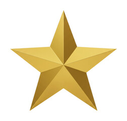 Obraz premium Shining star symbolizing achievement studio digital isolated success concept isolated PNG