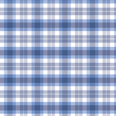 Blue and White Subtle Plaid Pattern