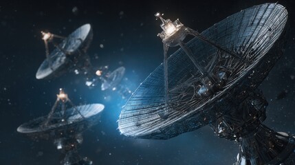 deep space satellite array antennas