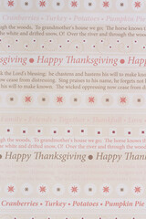 holiday themed scrapbooking paper background for Thanksgiving