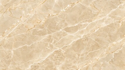 Luxurious Cream and Brown Marble Texture Background - Natural Stone Pattern
