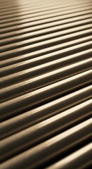 Metallic Pipes Abstract A Study in Repetition and Texture