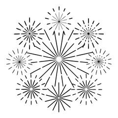 Obraz premium Clean minimalist line art illustration with geometric elements and abstract shapes