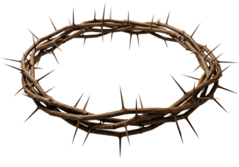 Symbolic representation of suffering artistic rendering spiritual concept isolated PNG