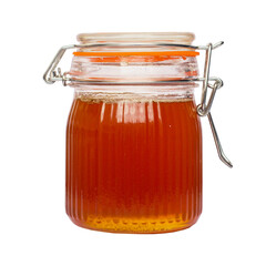 glass jar with honey