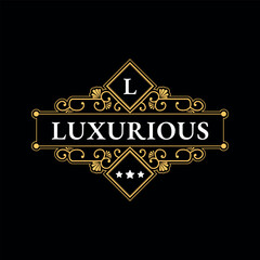 Decorative Luxury Vintage Ornamental Logo Design