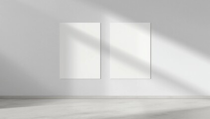Obraz premium Blank catalogue landscape brochure mockup cover template 