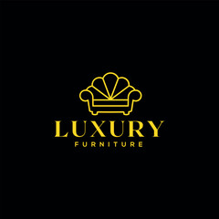 Luxury Minimalist Modern Furniture Logo