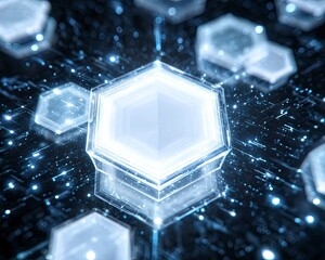 Hexagonal Luminescent Grid