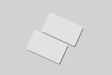 Blank Business Card Mockup