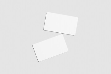 Blank Business Card Mockup