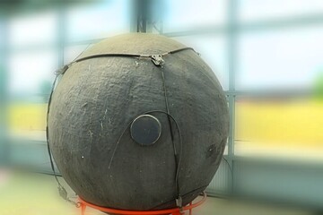 The descent capsule of the Soviet spacecraft Soyuz