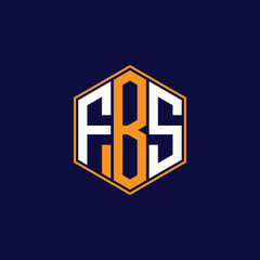 Modern Hexagon Monogram Logo Design – Geometric Lettermark Vector Template