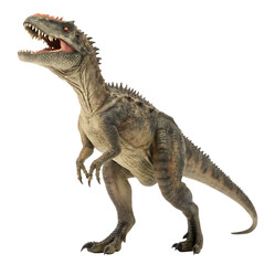 Fototapeta premium A Gorgonopsid a prehistoric saber-toothed synapsid isolated on a transparent background png