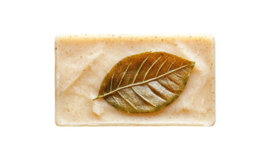 Modern organic soap featuring eco-conscious design and environmentally friendly materials isolated on transparent background PNG