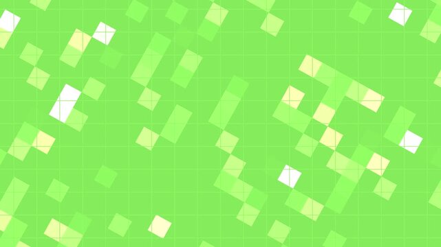 abstract green background with geometric shapes. squares pixelated landscape pattern suitable for design, digital art projects, and technologythemed concepts. Perfect for digital marke