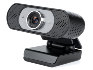 High resolution webcam for online meetings and streaming professional grade video conference device for remote communication work from home and distance learning
