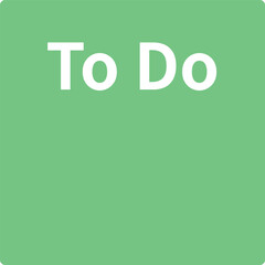 simple to do list memo pad