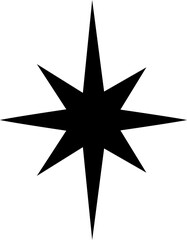 Sparkle Star Icon -. Shine Symbol, Twinkle stars icons. Shining stars collection. Different star shapes. Vector Illustration !