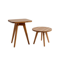 Modern Wooden Tables with Simple Design for Indoor Decor Use