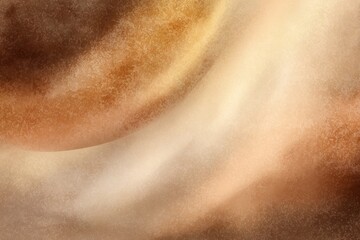 Fototapeta premium Abstract swirling patterns in warm hues create an ethereal atmosphere in a contemporary art setting