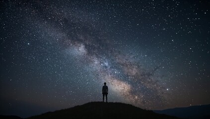 Fototapeta premium the moon and stars