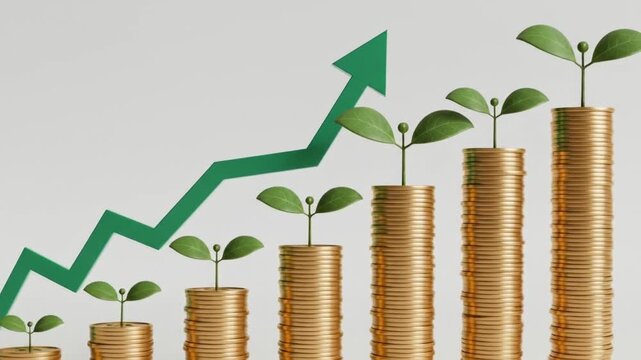 Visualizing Financial Growth Through Sustainable Investing
