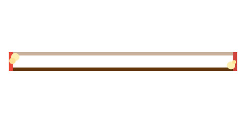 A clean and minimalist graphic featuring two parallel horizontal bars / lower third The top bar is a solid light brown and the bottom is a dark brown