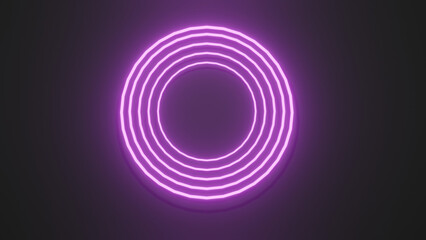 A radiant orb illuminating the black background with a mysterious aura.