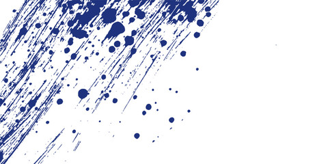 Minimal Abstract Blue Sport Grunge Design On Dark Background. Eps 10
