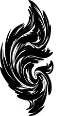 Obraz premium black and white abstract background 