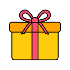 gift box vector illustration