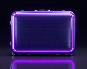 Neon Voyager Suitcase (1)