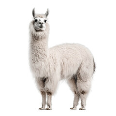 White Alpaca Standing