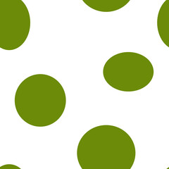 set of green circles