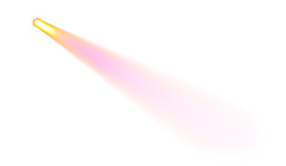 Lens flare vibrant stage spotlight. Glowing Orange Spotlight Beam background. perfect for wedding card, VFX design, musical event, success