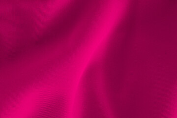 Fuchsia pink fabric textile texture close-up