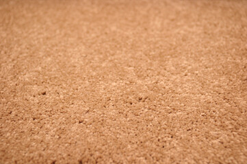 Closeup of Brown/Orange Carpet - Background Texture