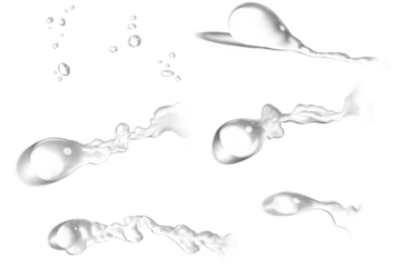 Realistic water drops. PNG drops, condensation on the window, transparent water drop. Abstract water drops, bubbles on transparent background digital liquid design