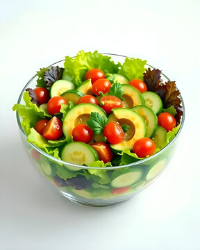 fresh vegetable salad
