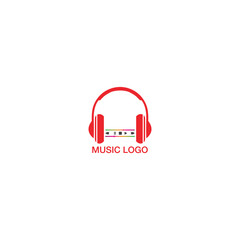 headphone wave music logo