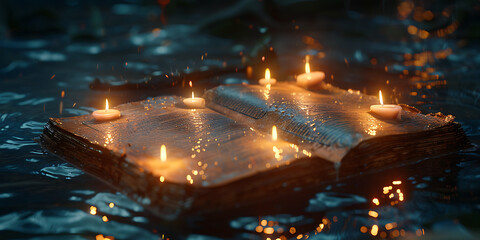 Enchanted Floating Candle Books