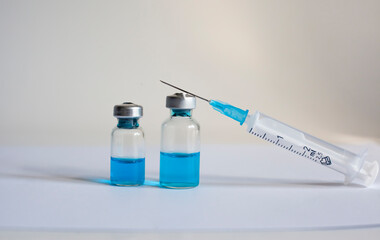 Vaccine and syringe injection for prevention, immunization and treatment of