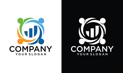 Creative Marketing, finance, sales, media and business logos and icons