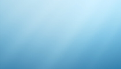 Obraz premium Soft light blue gradient abstract background with smooth tones, minimal and modern design wallpaper