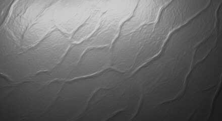 Obraz premium Abstract rippled surface in grayscale creating a calm and sleek backdrop