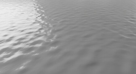 Obraz premium Monochromatic undulating expanse capturing subtle water movements and textures