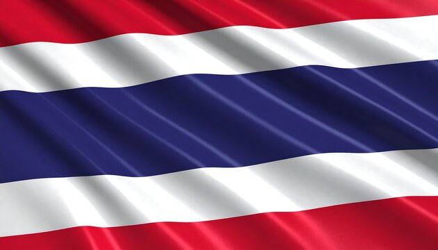 Waving Thai flag (1)