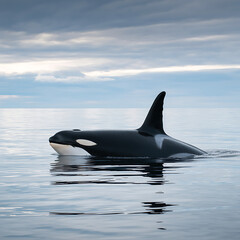 Fototapeta premium dolphin jumping out of water