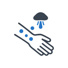 Skin Rash Treatment Icon